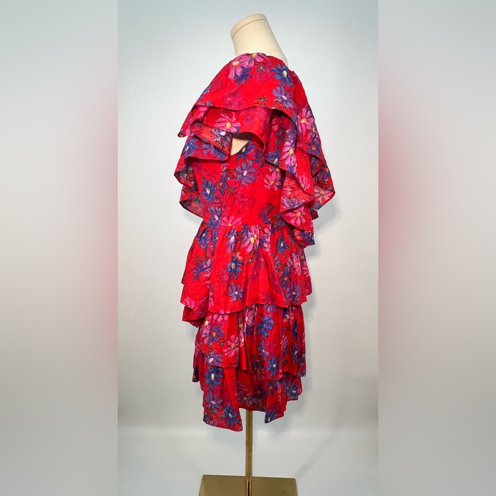 Endless Rose one Shoulder Tiered Mini Dress | NWT M - Picture 6 of 8